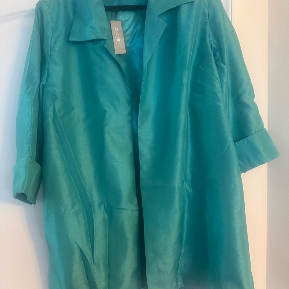 Silk Shantung Jacket - Picture 5 of 5